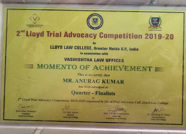 AWARD for ADVOCACY competition